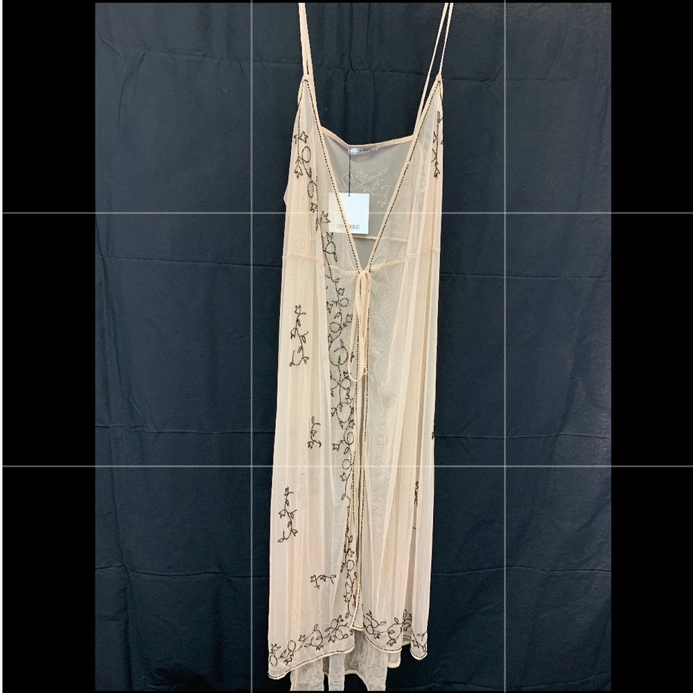zara beach dress